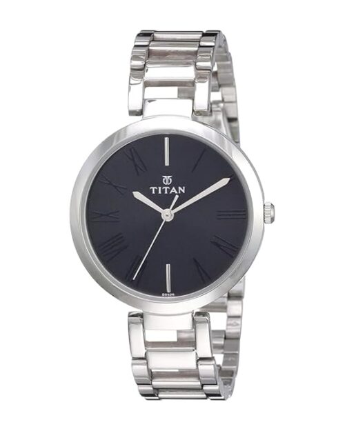Titan Youth Analog Black Dial Women's Watch-NL2480SM02/NP2480SM02
