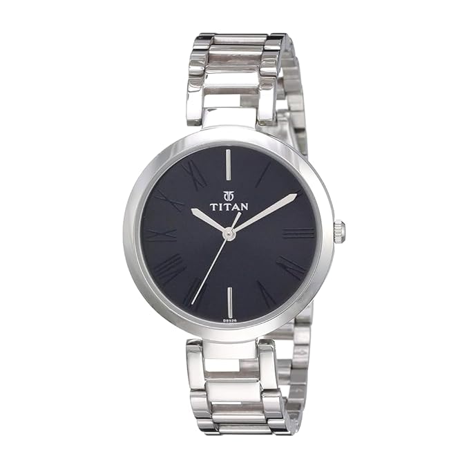 Titan Youth Analog Black Dial Women's Watch-NL2480SM02/NP2480SM02