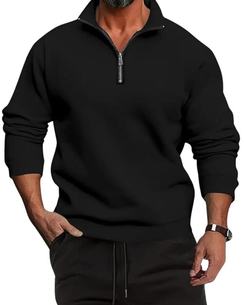 Lymio Wool Blend Hoodies || Mock Neck Sweatshirt for Unisex || Unisex Hoodie