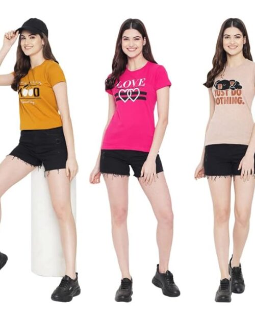 Preneum Women's Regular Fit T-Shirt