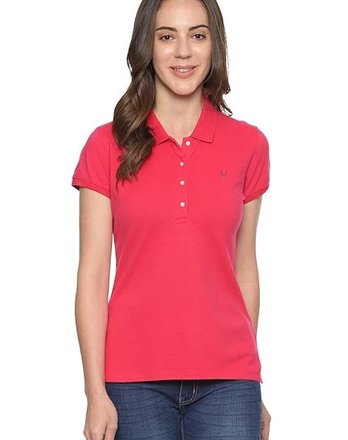 Allen Solly Women's Regular fit T-Shirt