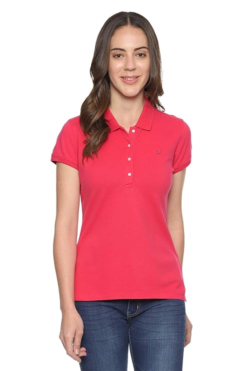 Allen Solly Women's Regular fit T-Shirt