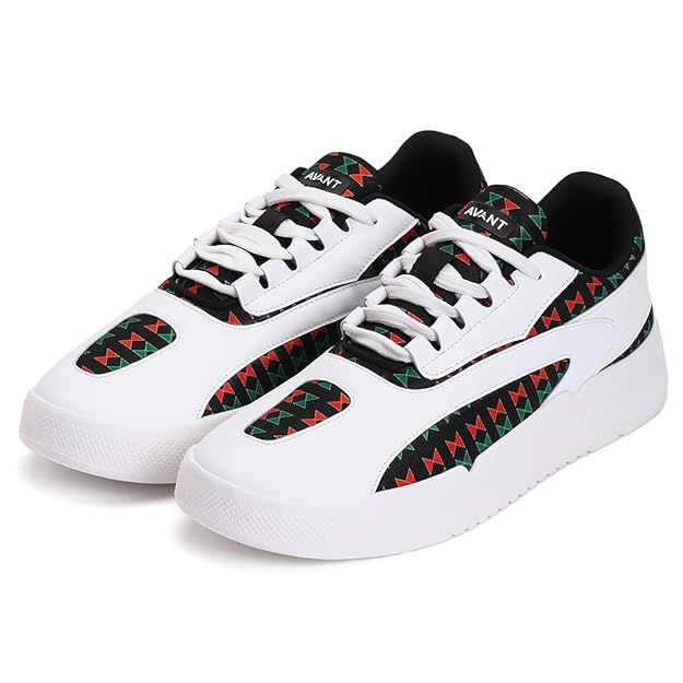 AVANT Men's Maximus Sneaker Shoes- Soft Cushioned Insole, Lightweight, Dynamic Feet Support, Arch Support & Shock Absorption, Trendy, Casual Footwear