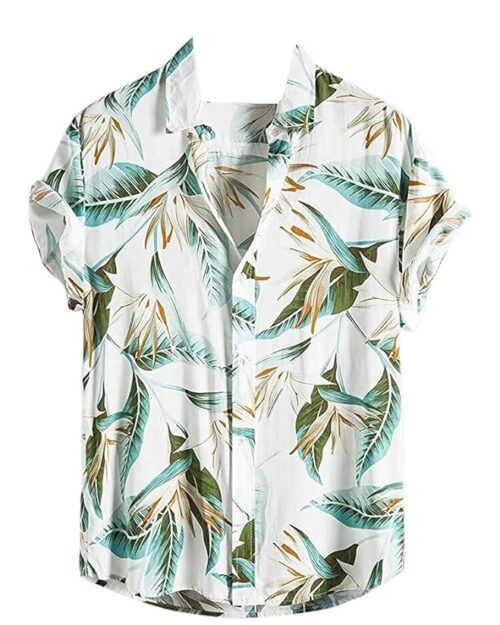 Leriya Fashion Mens Rayon Man Casual Shirt Regular Fit Western