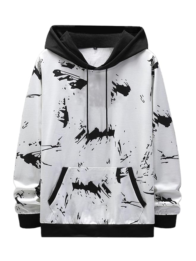 TOPLOT Unisex Woolen Blend Hooded Neck Hoodie