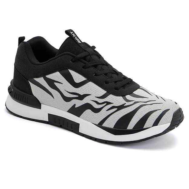 AVANT Men's Swag Sneaker Shoes- Soft Cushioned Insole, Slip-Resistant, Dynamic Feet Support, Arch Support & Shock Absorption, Trendy, Casual Footwear