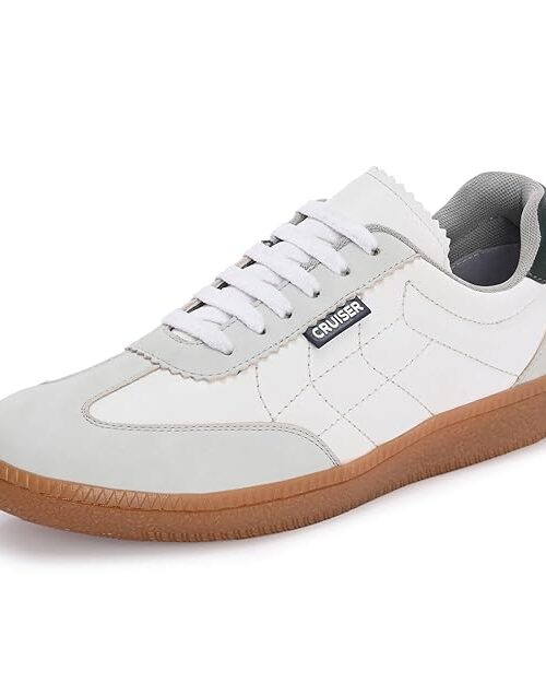 Cruiser Mens Sneaker | Comfort & Style with Soft Cushioned Insole | Trendy Lace-Up Design for Casual Outfits 2608