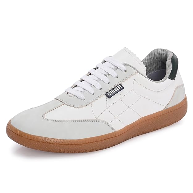 Cruiser Mens Sneaker | Comfort & Style with Soft Cushioned Insole | Trendy Lace-Up Design for Casual Outfits 2608