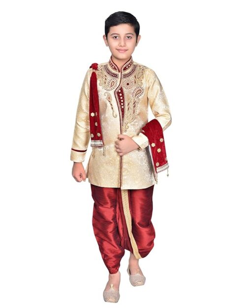 Joley Poley Designer Sherwani for Kids and Boys