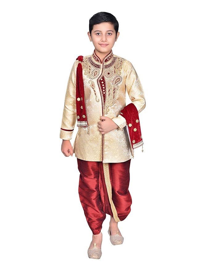Joley Poley Designer Sherwani for Kids and Boys