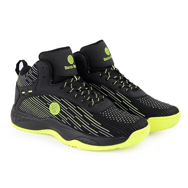 Bacca Bucci Men Weave X Basketball All Court High Top Shoes Basketball Shoes/Sneaker With Adaptive Cushioning & Breathable Upper