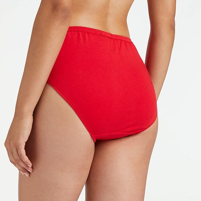 Van Heusen Women's Cotton Solid And Slub Hipster Briefs - Pack Of 3 - Image 2