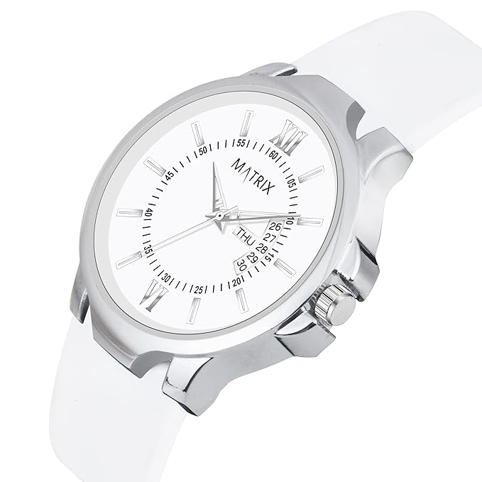 Matrix Antique 2.0 Day & Date Softest Silicone Strap Analog Watch for Men & Boys - Image 2