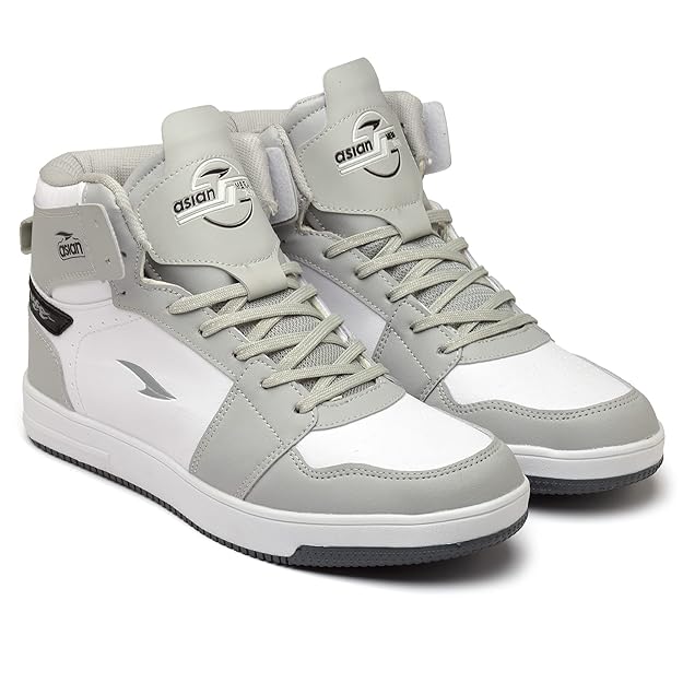 ASIAN Carnival-13 Men's High Top Casual Chunky Fashion Sneakers,Dancing Shoes | Basketball Shoes with Rubber Outsole for Boys