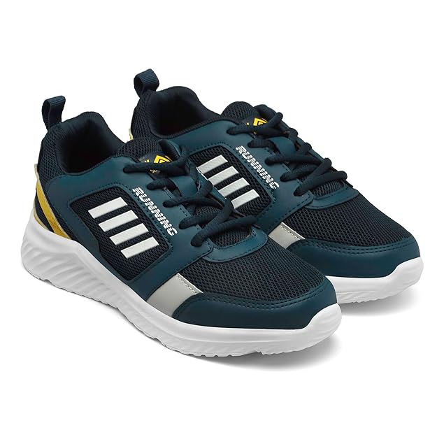 ASIAN Boy's VAYU-04 Sport Running & Walking Shoes with Lightweight mesh Upper Eva Sole Casual Lace-Up Shoes for Kid's & Boy's