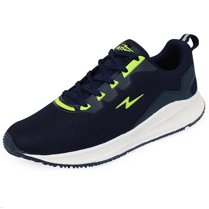 ATHCO Mens Newyork Memory Foam Comfort Shoes|Running|Walking|Training|Gym|Jogging|Sneaker|Athletic|Laceup|Flexible|Lightweight|Dailyuse|Sports|Casual|ExtraSoft|Fitness