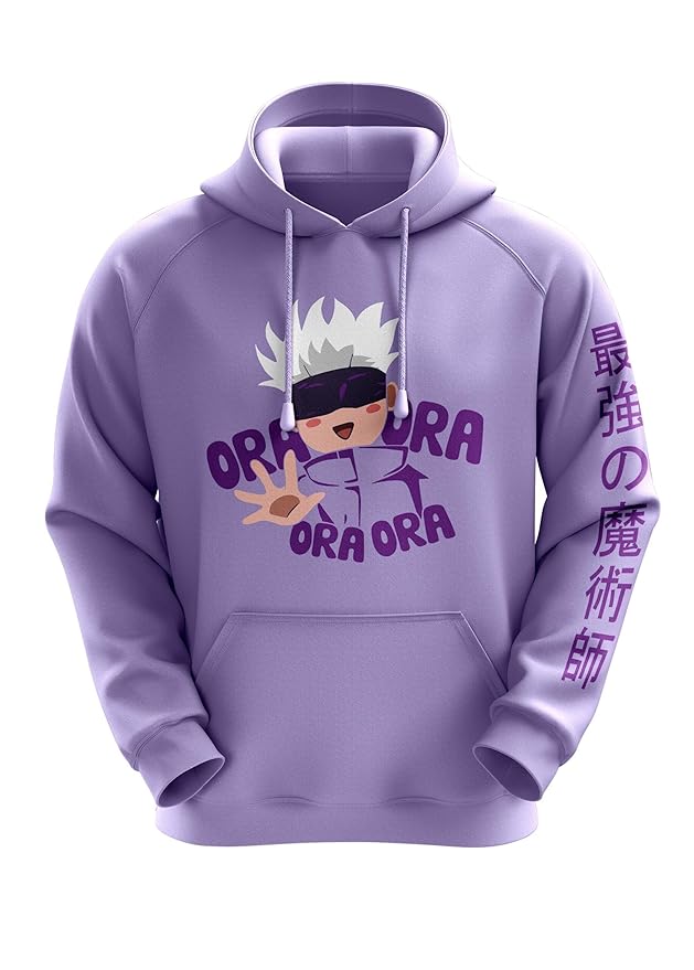 ujutsu Kaisen Ora Ora Gojo SatoruUnisex Anime Hoodie
