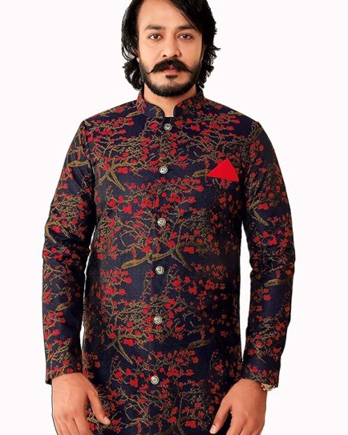N.B.F Fashion Mens Ethnic Wear Kurta Pajama Sherwani Set