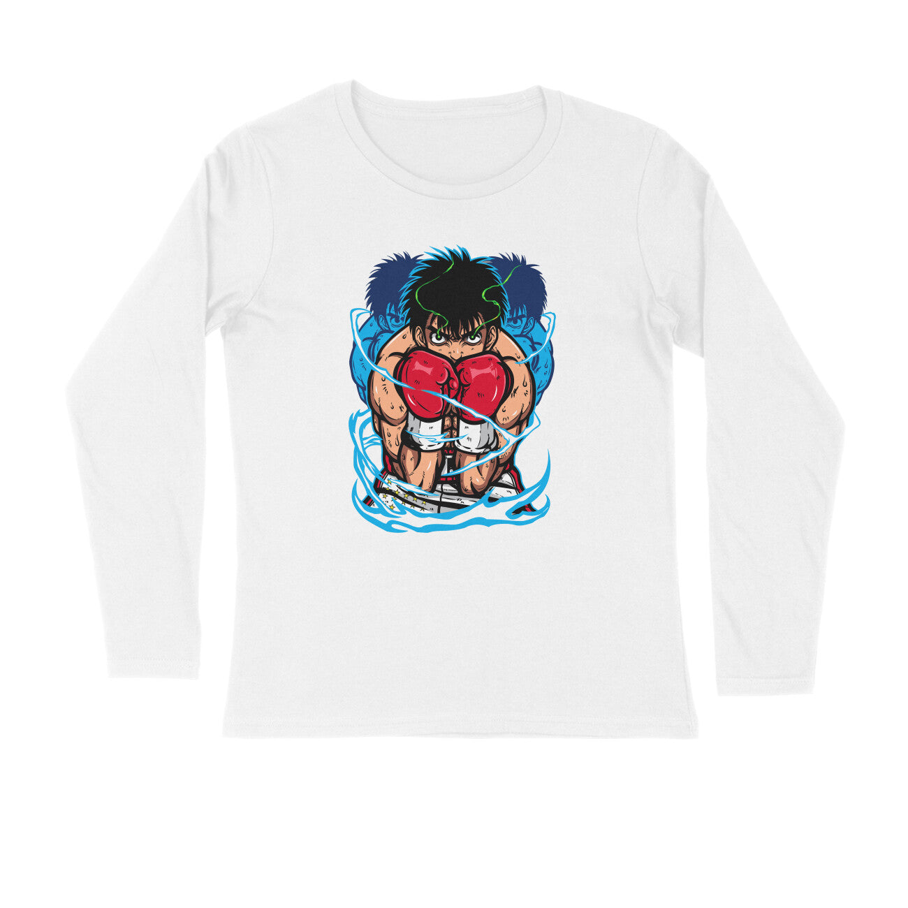 Men Ippo makunou graphic printed full sleeve T-Shirt - Image 6