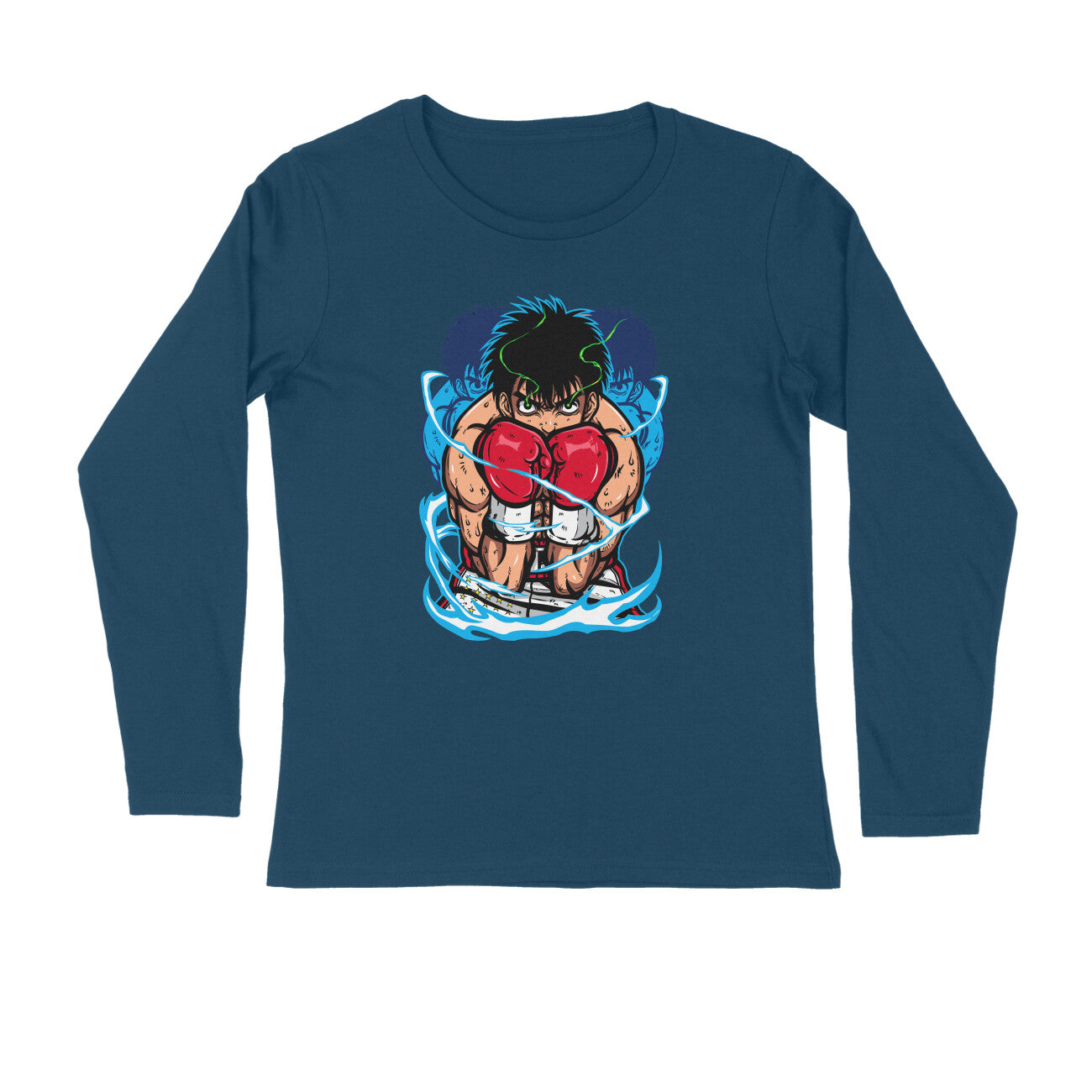 Men Ippo makunou graphic printed full sleeve T-Shirt - Image 8