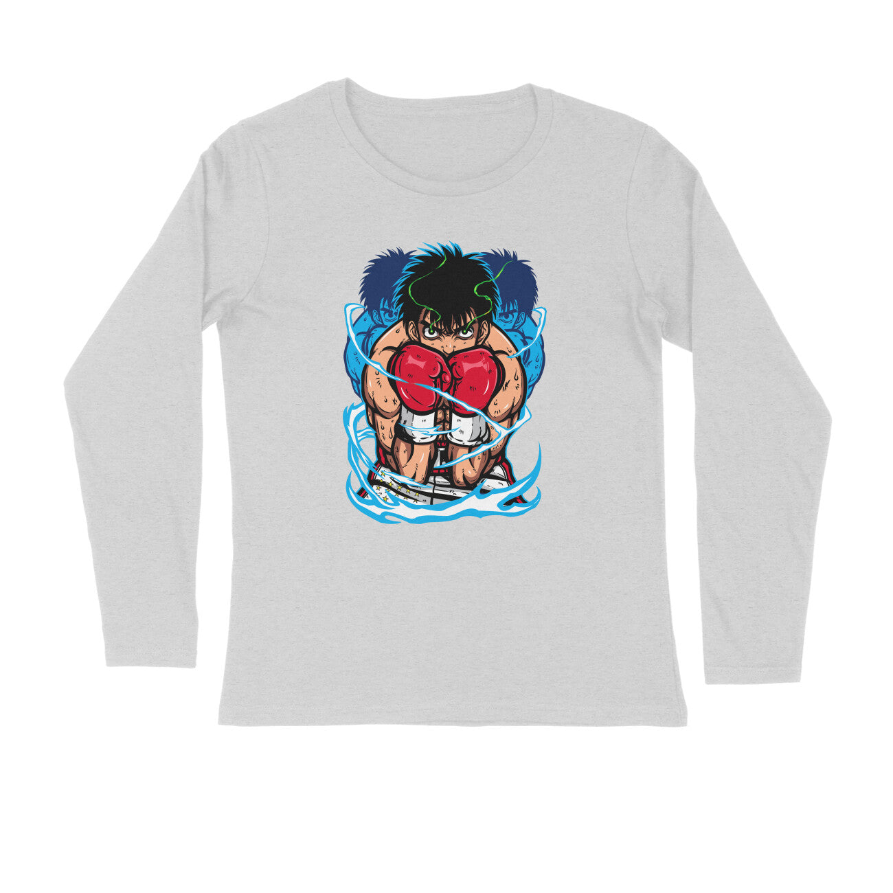 Men Ippo makunou graphic printed full sleeve T-Shirt - Image 7
