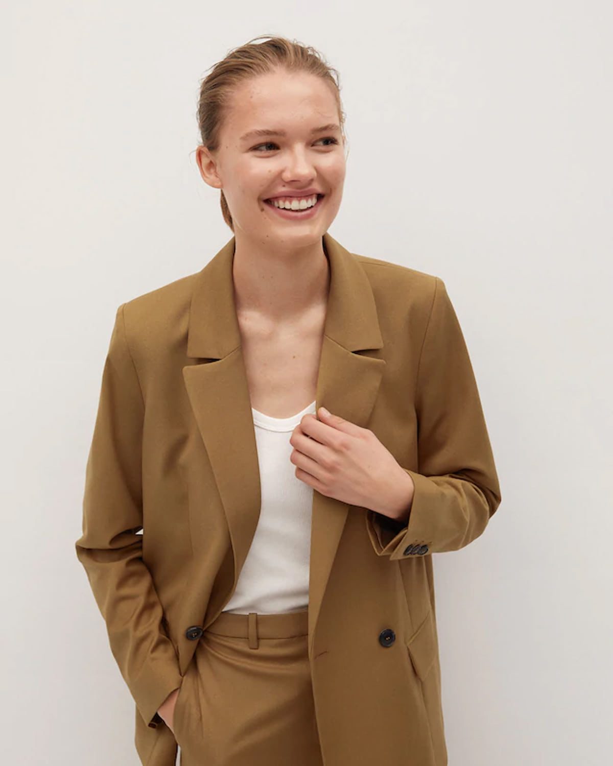 Double-breasted blazer